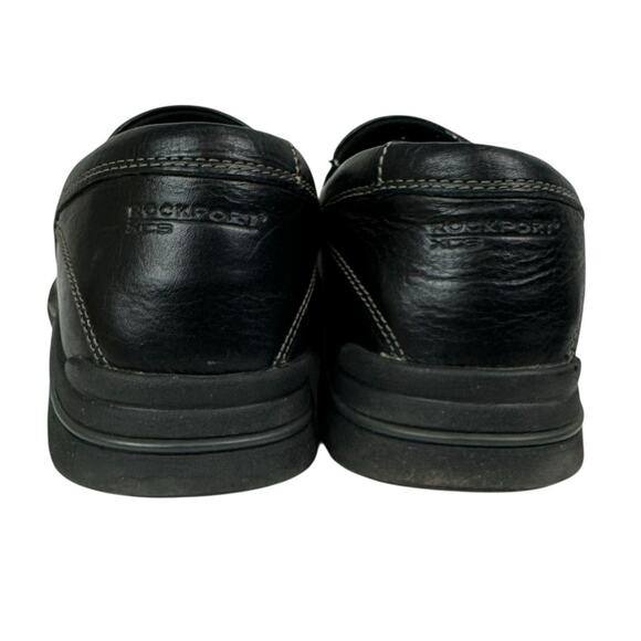 Men\'s Rockport Eberdon Black Leather Slip On Loafers Size 9 main image 7
